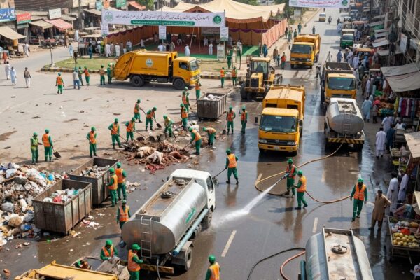 Lahore Eid Cleanliness Operation