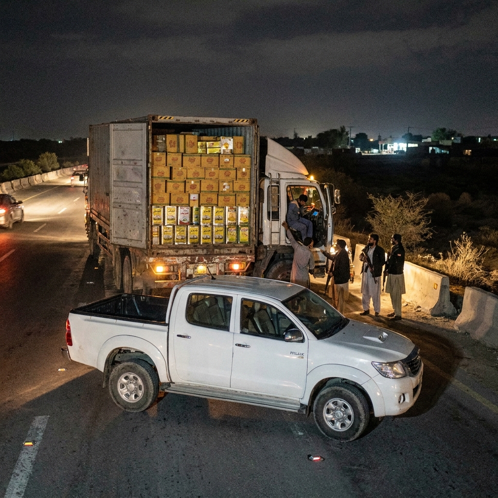 M9 Motorway Truck Hijacking