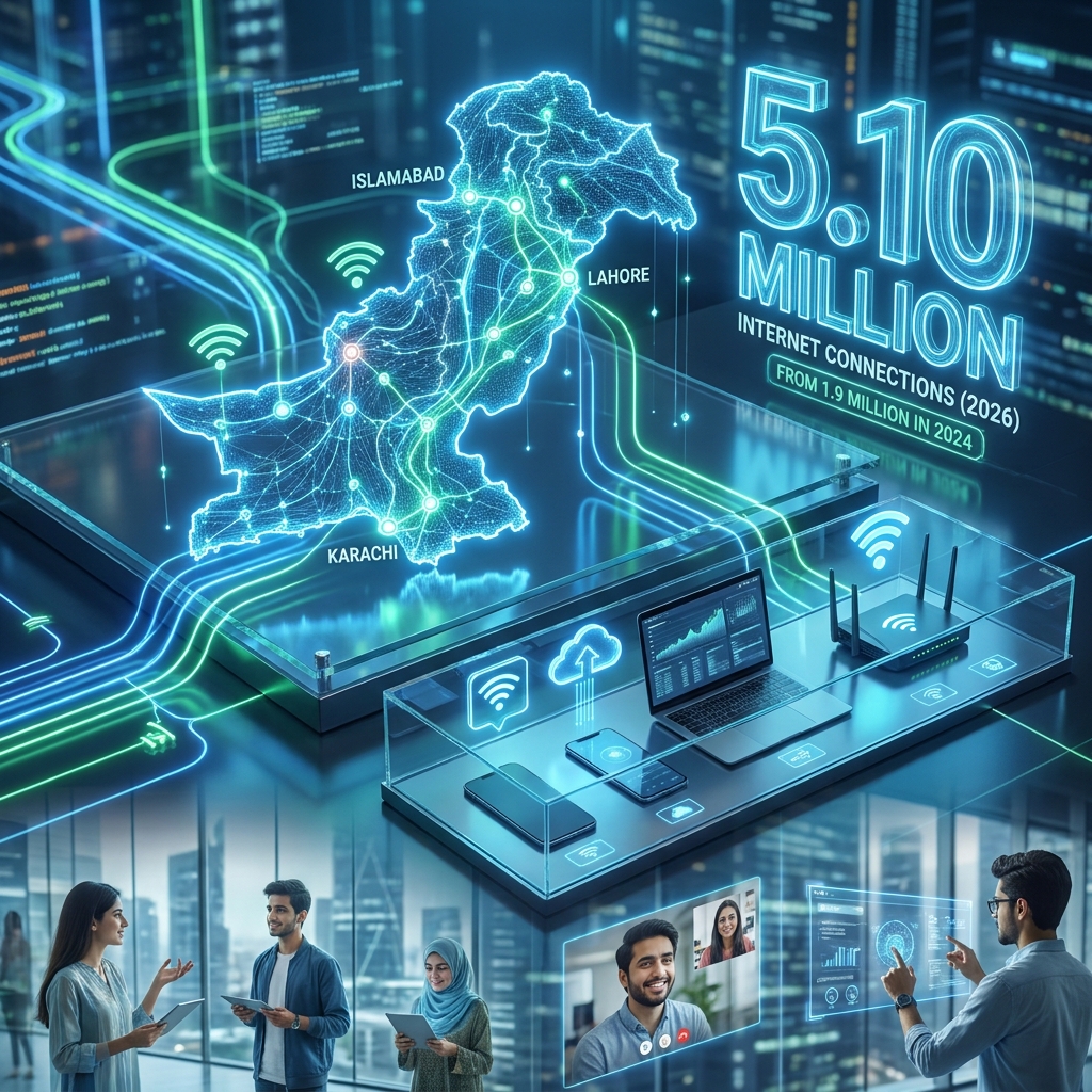 Pakistan Internet Connections 2026